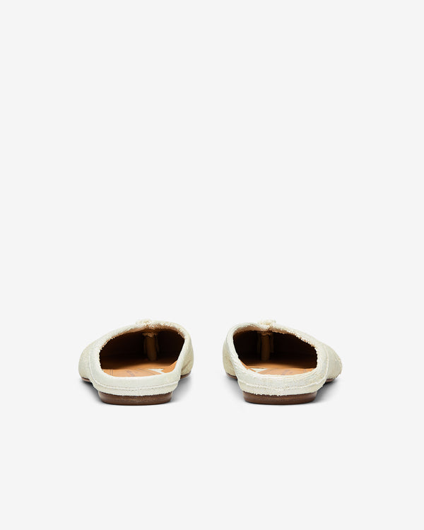 Maison Margiela - Women's Ballet Shoe - (White Pearl)