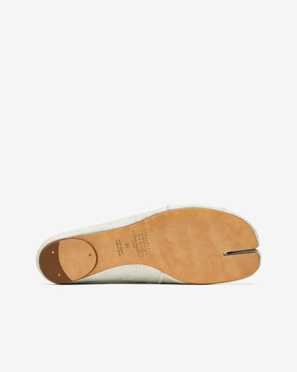 Maison Margiela - Women's Ballet Shoe - (White Pearl)
