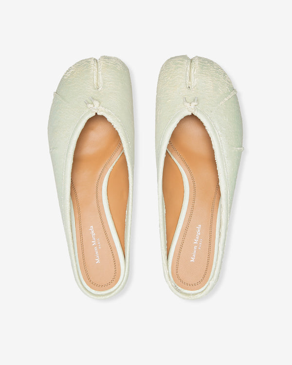 Maison Margiela - Women's Ballet Shoe - (White Pearl)