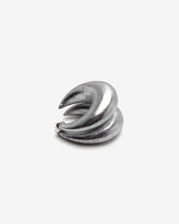Monies - Women's Half Moon Earrings - (Silver)