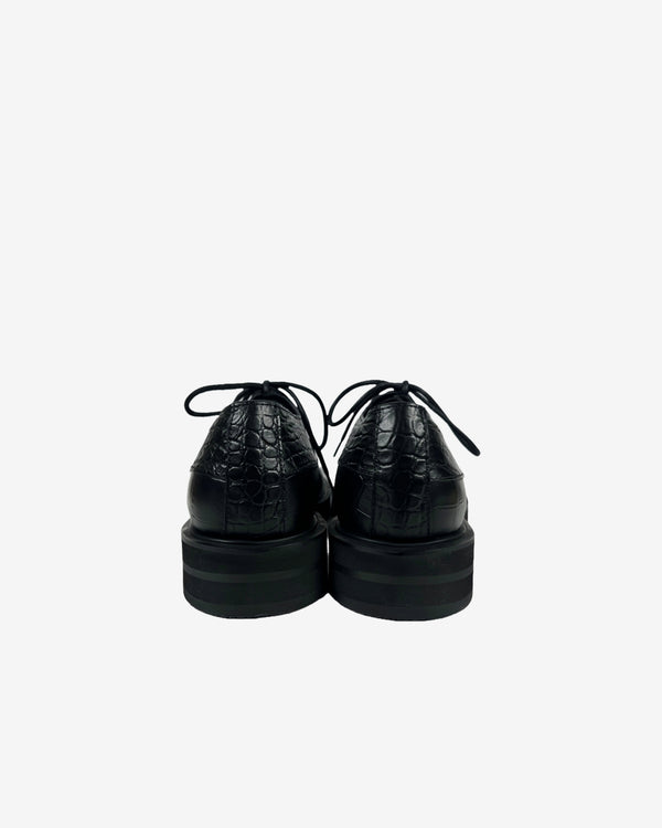 No Idea - Men's Croc Derby - (Black)