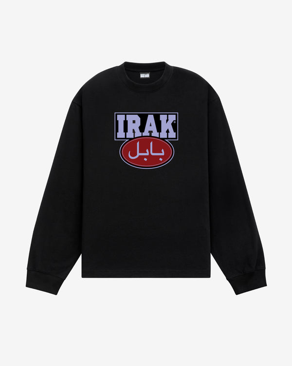 Irak - Babylon Men's Is A City Long Sleeve - (Jet Black)