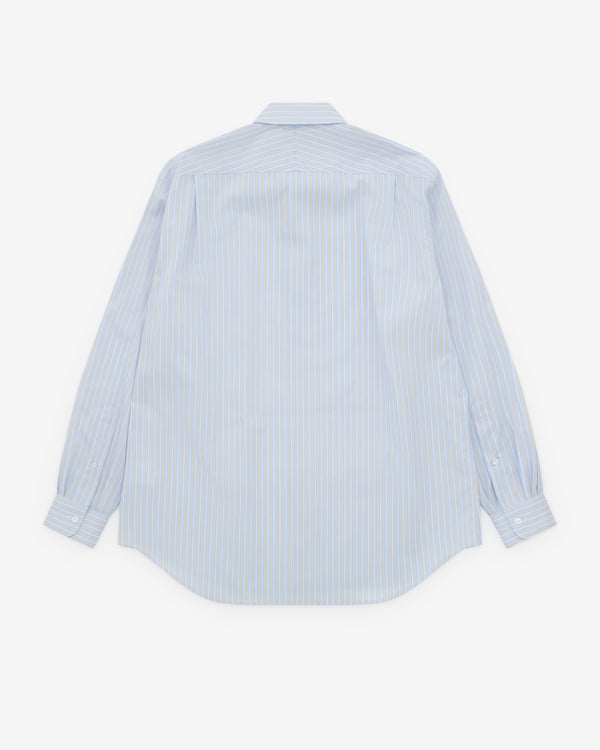 A.Presse - Men’s Regular Collar Shirt - (Sax)