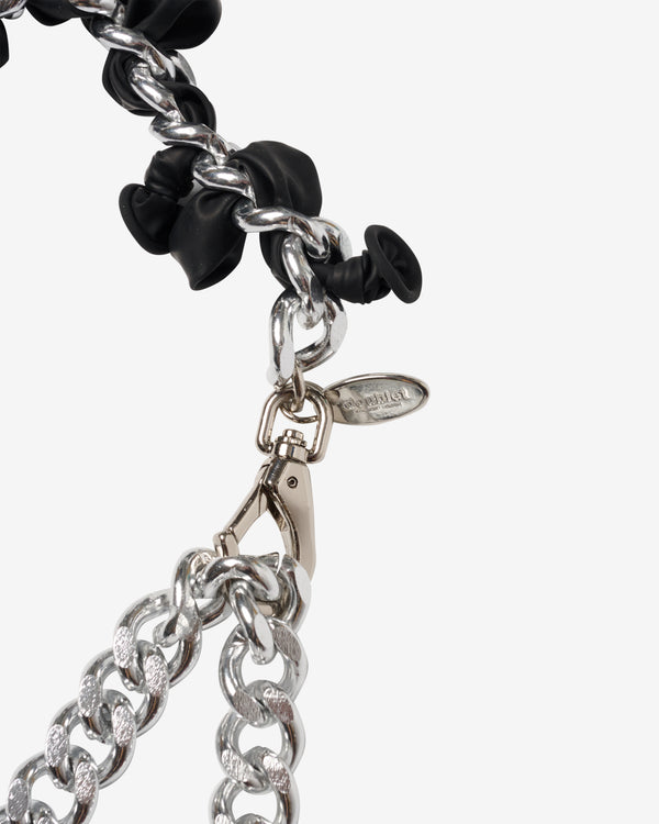 Doublet - Women's Balloon Chain Necklace - (Silver)