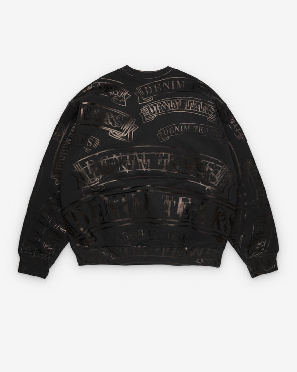 Denim Tears - Men's ADG Banner Crewneck - (Black)