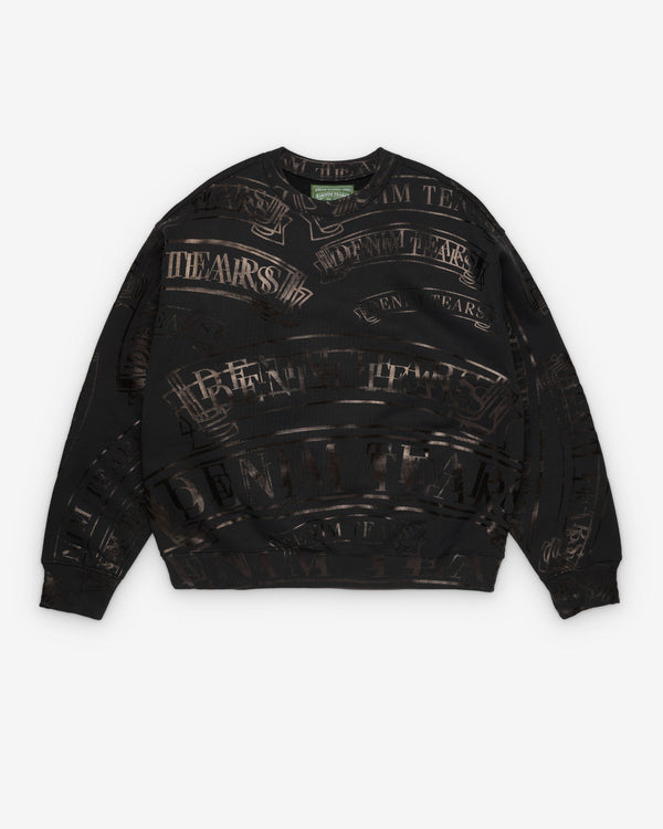 Denim Tears - Men's ADG Banner Crewneck - (Black)