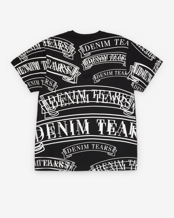 Denim Tears - Men's ADG Banner Print T-Shirt - (Black)