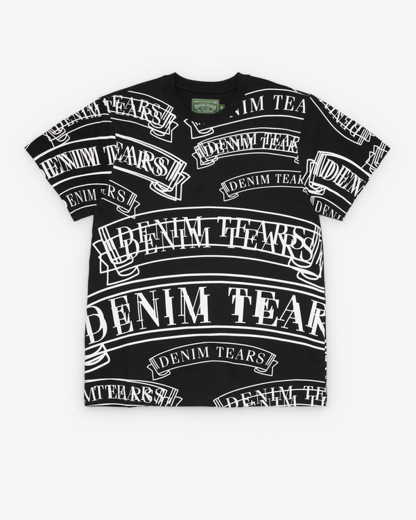 Denim Tears - Men's ADG Banner Print T-Shirt - (Black)