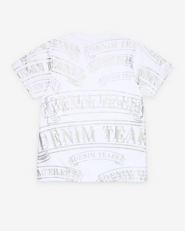 Denim Tears - Men's ADG Banner Print T-Shirt - (White)