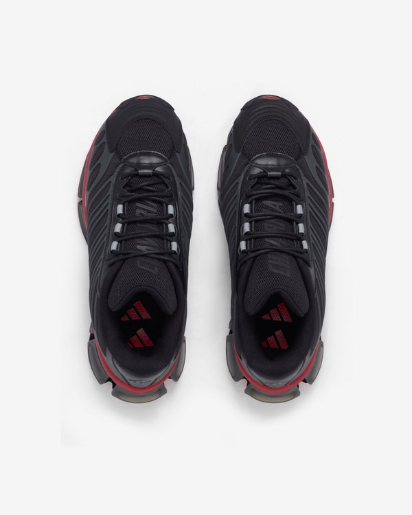 Adidas X Willy Chavarria - Men's Megaride AG XL Sneakers - (Core Black/Red)
