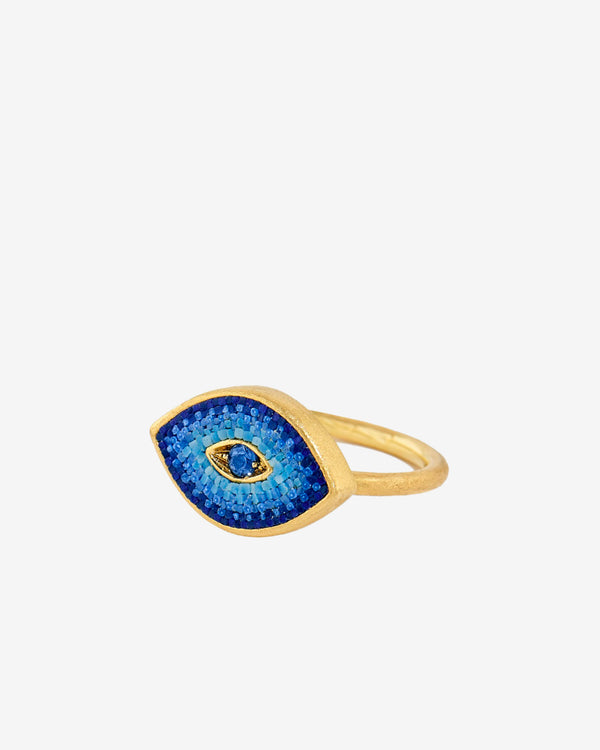 Le Sibille - Women's Pixel Ring - (Yellow Gold)