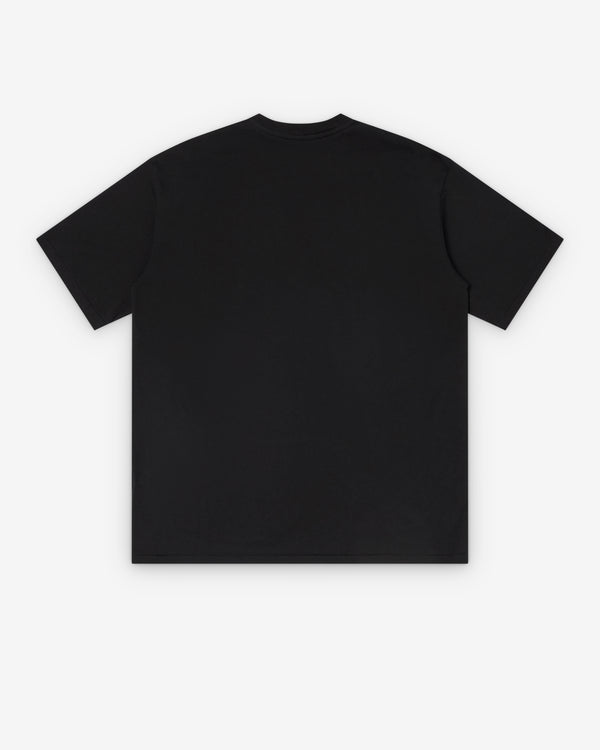 A.Presse - Men's Cashmere Blend Short Sleeve T-Shirt - (Black)