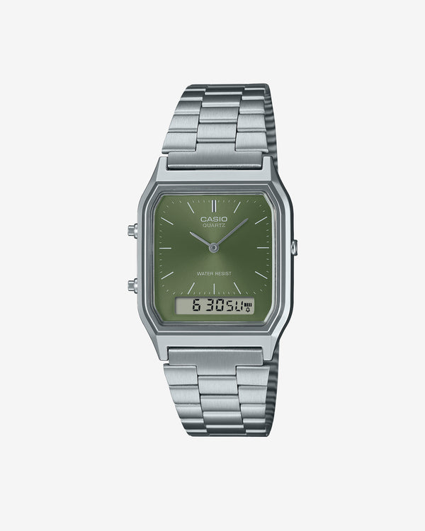 G-Shock - AQ230A-3A - (Silver/Green)