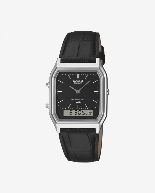 G-Shock - AQ230EL-1A - (Leather/Steel)