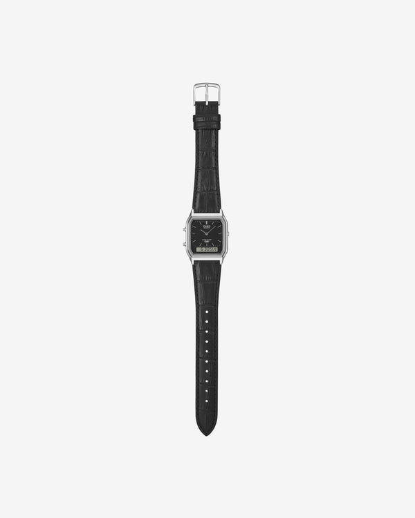G-Shock - AQ230EL-1A - (Leather/Steel)