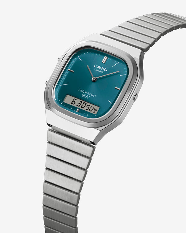 G-Shock - AQ240E-3A - (Silver/Green)