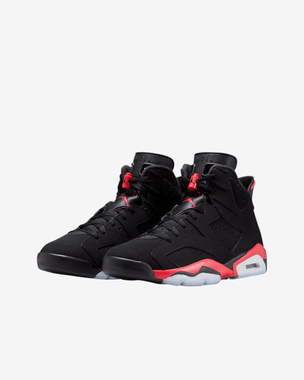 Nike - Men's Air Jordan 6 Retro Infrared Sneakers - (Black/Light Crimson)
