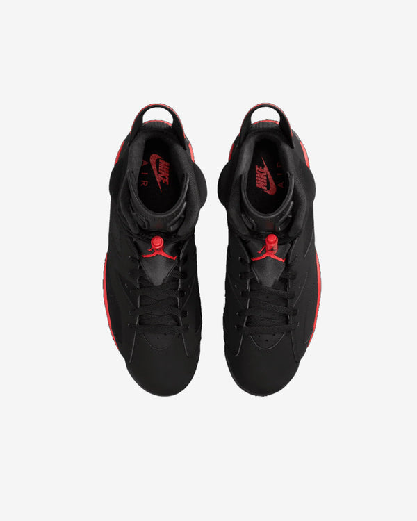Nike - Men's Air Jordan 6 Retro Infrared Sneakers - (Black/Light Crimson)