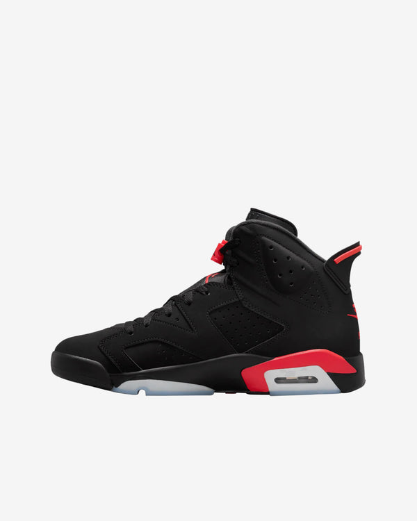 Nike - Men's Air Jordan 6 Retro Infrared Sneakers - (Black/Light Crimson)