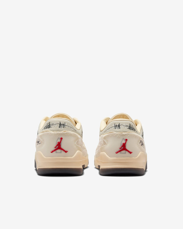 Nike x Téla - Women's Air Jordan Flight Court SP Sneakers - (Coconut Milk/Noir)
