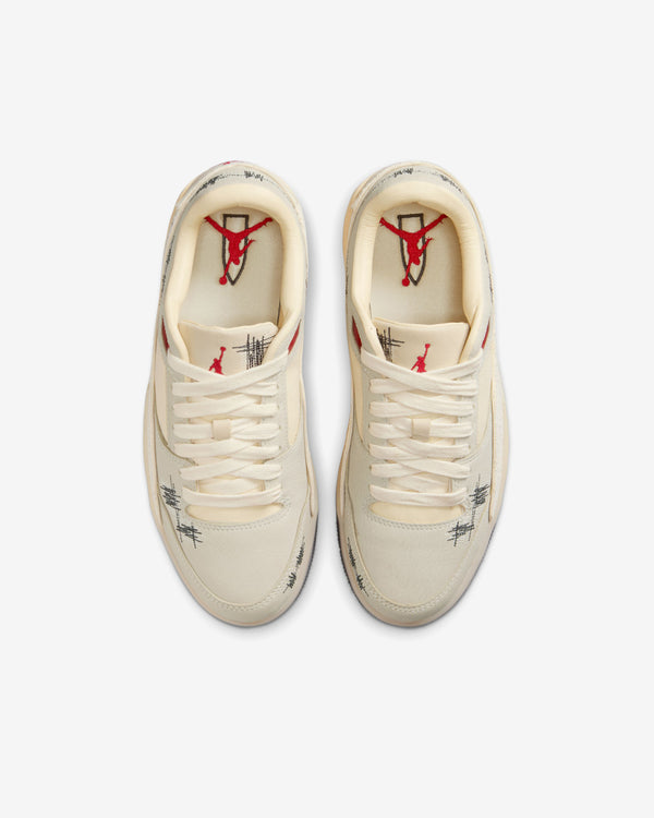 Nike x Téla - Women's Air Jordan Flight Court SP Sneakers - (Coconut Milk/Noir)