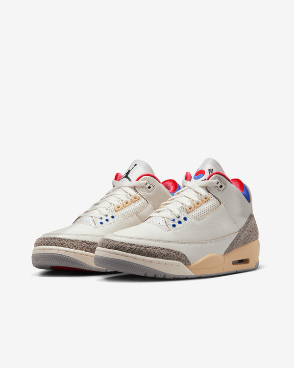 Nike - Men’s Air Jordan 3 Retro OG Sneakers - (White/Black/Sport Royal)