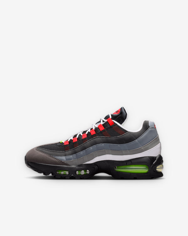 Nike - Air Max 95 Big Bubble - (Black/Volt/White/Medium Ash)