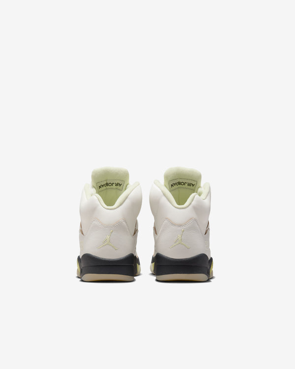 Nike - Women's Air Jordan 5 Retro Sneakers - (Sail Green)