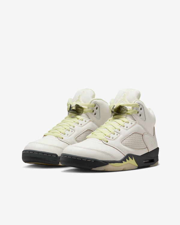 Nike - Women's Air Jordan 5 Retro Sneakers - (Sail Green)