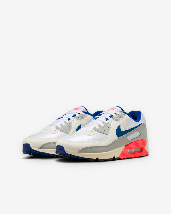 Nike - Men's Air Max 90 QS Sneakers - (Base Grey/Sport Royal)