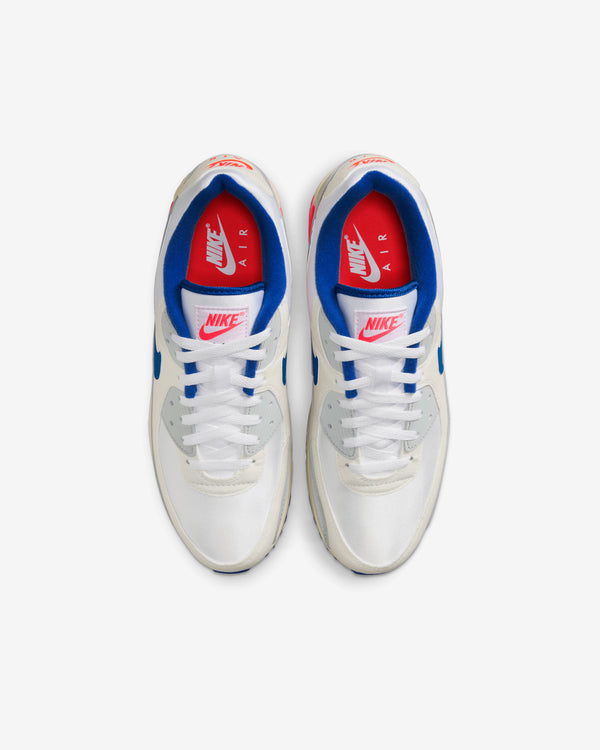 Nike - Men's Air Max 90 QS Sneakers - (Base Grey/Sport Royal)