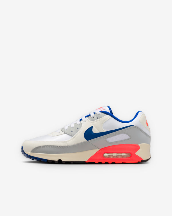 Nike - Men's Air Max 90 QS Sneakers - (Base Grey/Sport Royal)