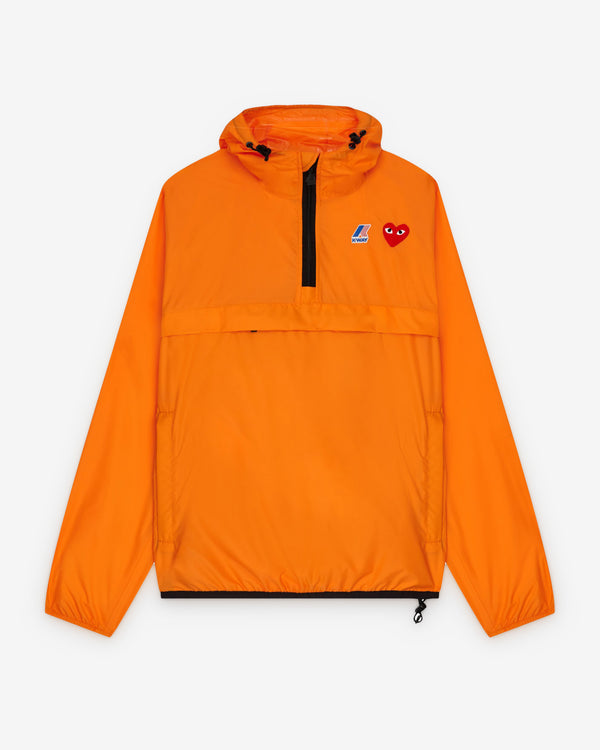Play Comme des Garçons - K-WAY Le Vrai 3.0 Leon Jacket - (Orange)