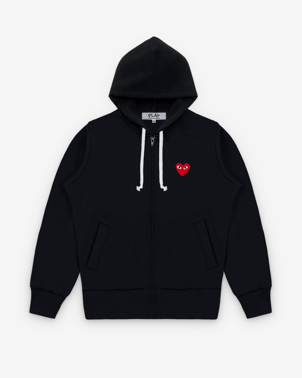 Play - Zip Hoodie - (Black)