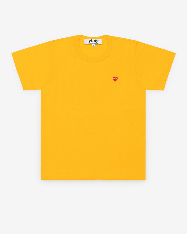 Play Comme des Garçons - Small Heart T-Shirt - (Yellow)