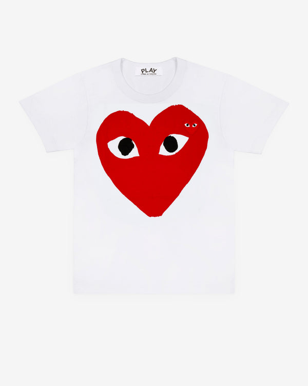 Play - Big Red Heart T-Shirt - (White)