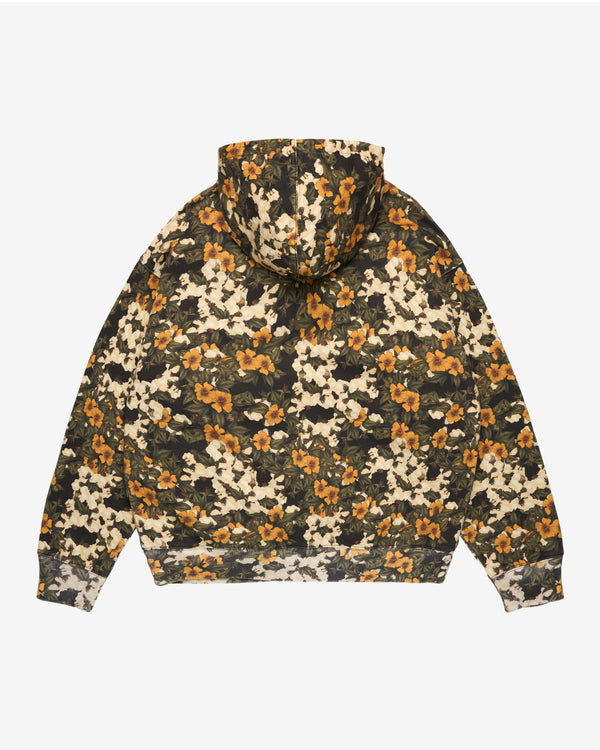 Denim Tears - Floral Wreath Zip Hoodie - (Green / Yellow)
