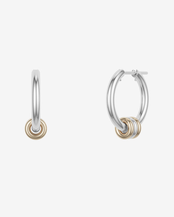 Spinelli Kilcollin - Ara Core Hoops - (Yellow Gold/Silver)