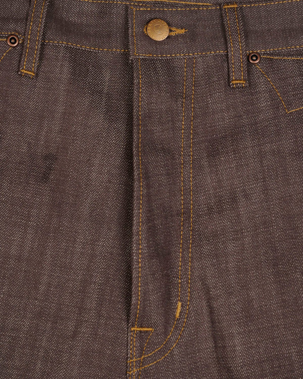 Brain Dead - Men's Type 00 14.5oz Selvedge Jeans - (Brown)
