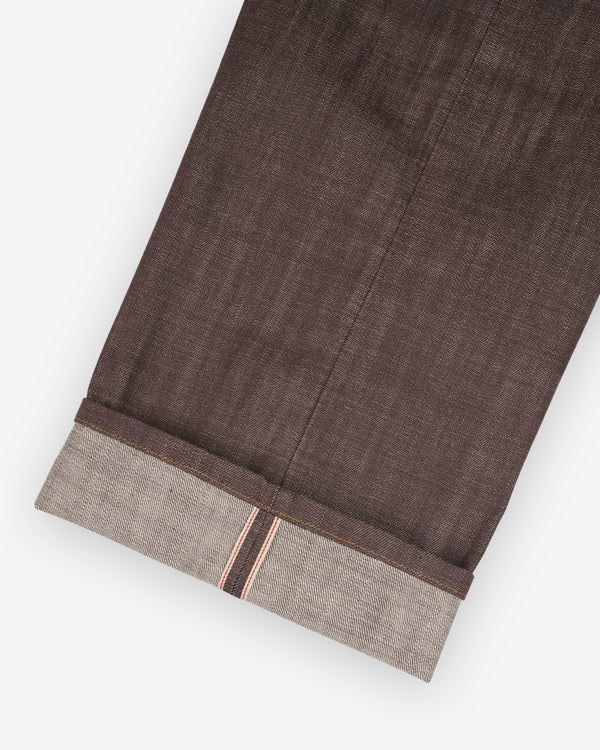 Brain Dead - Men's Type 00 14.5oz Selvedge Jeans - (Brown)