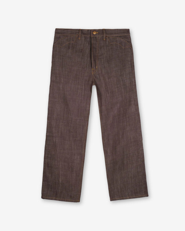 Brain Dead - Men's Type 00 14.5oz Selvedge Jeans - (Brown)