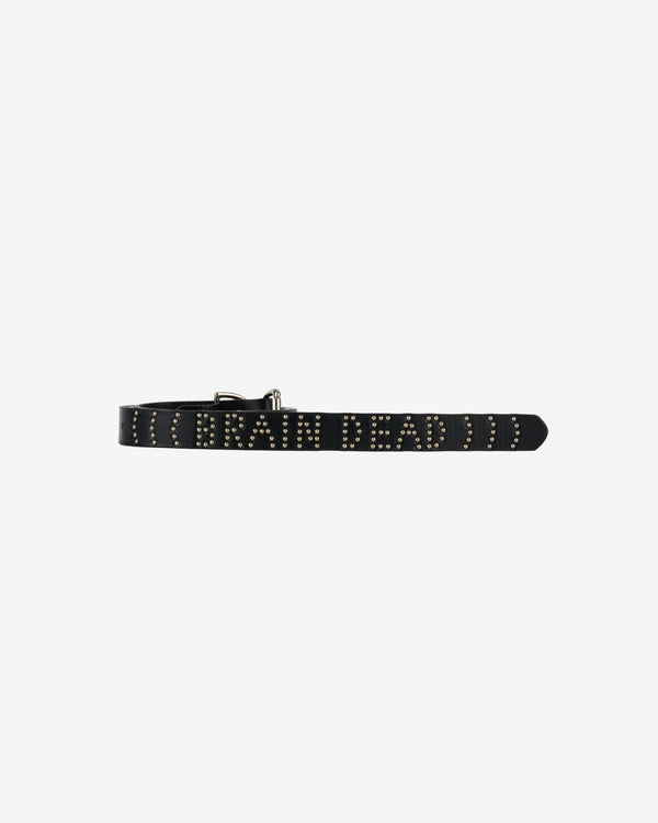 Brain Dead x Hollywood Trading Co. - Men's Studded Skinny Belt - (Black)