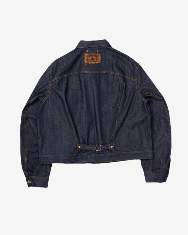 Doublet - Men's Air Yarn Raw Denim Jacket - (Indigo)