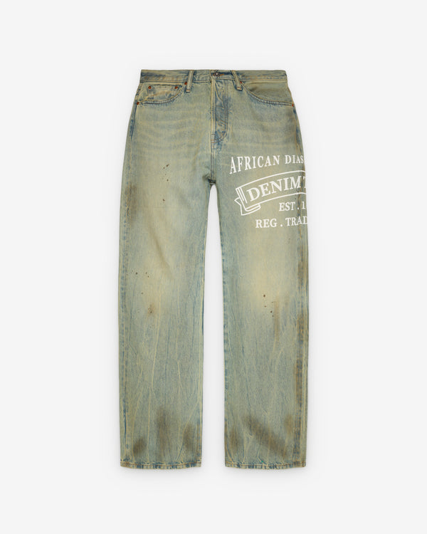 Denim Tears - Men's Baggy ADG Denim Pant - (Dirty Wash)