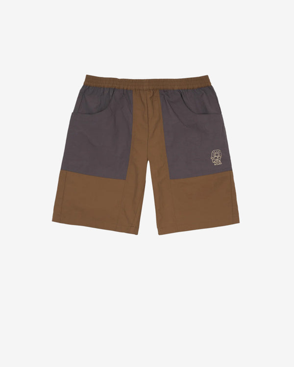 Brain Dead - Men's Nylon Equipment Utility Short - (Brown)