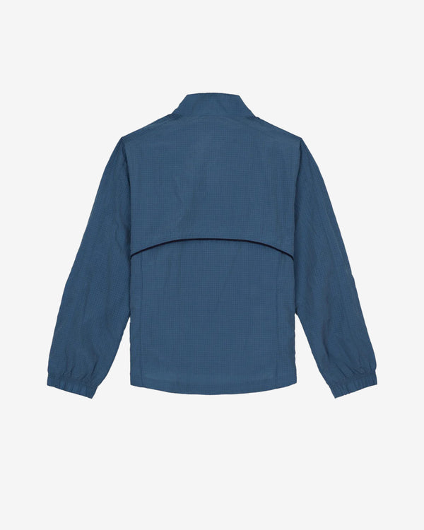 Brain Dead - Men's Tempo Zip Pullover - (Slate Blue)