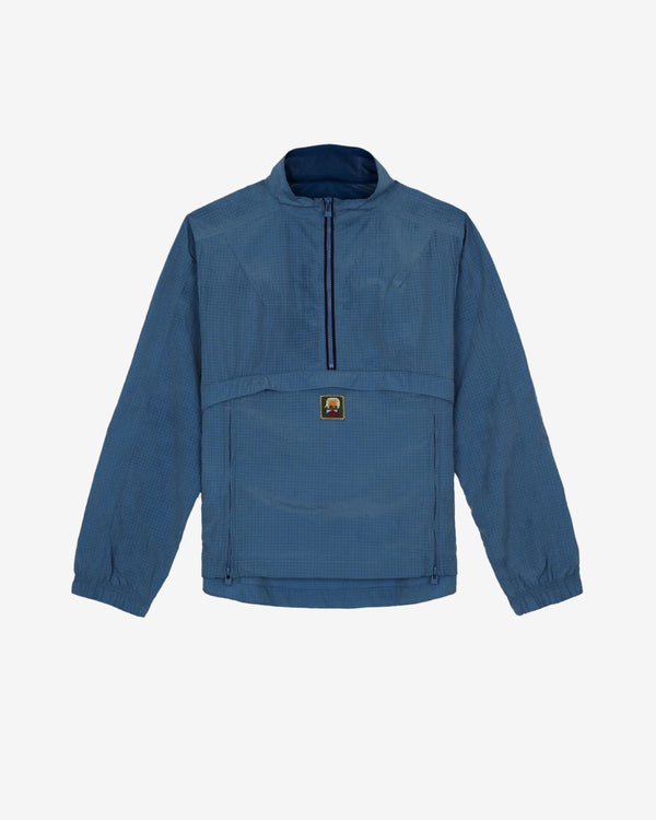 Brain Dead - Men's Tempo Zip Pullover - (Slate Blue)