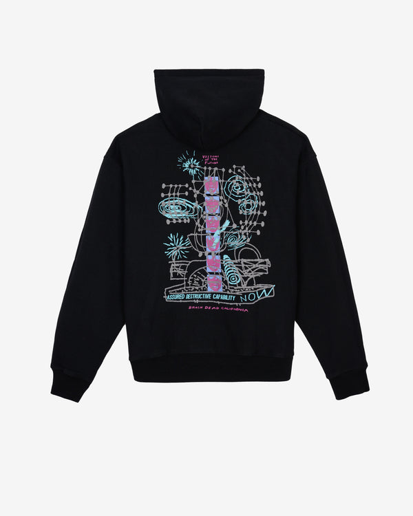 Brain Dead - Men's Permanent Universe Hoodie - (Black)