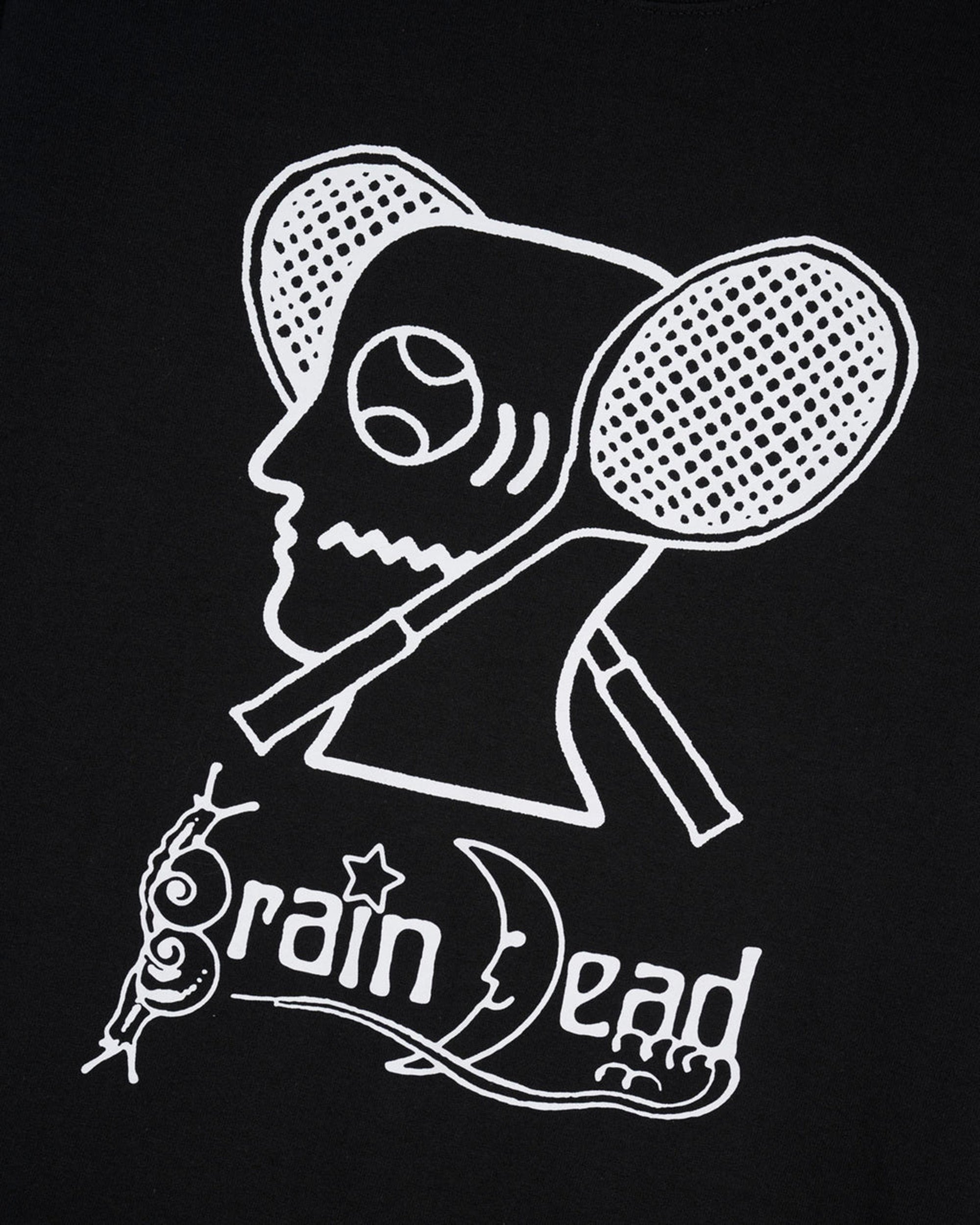 Brain Dead - Men's Tennis T-Shirt - (Black) view 2, Click to Zoom in