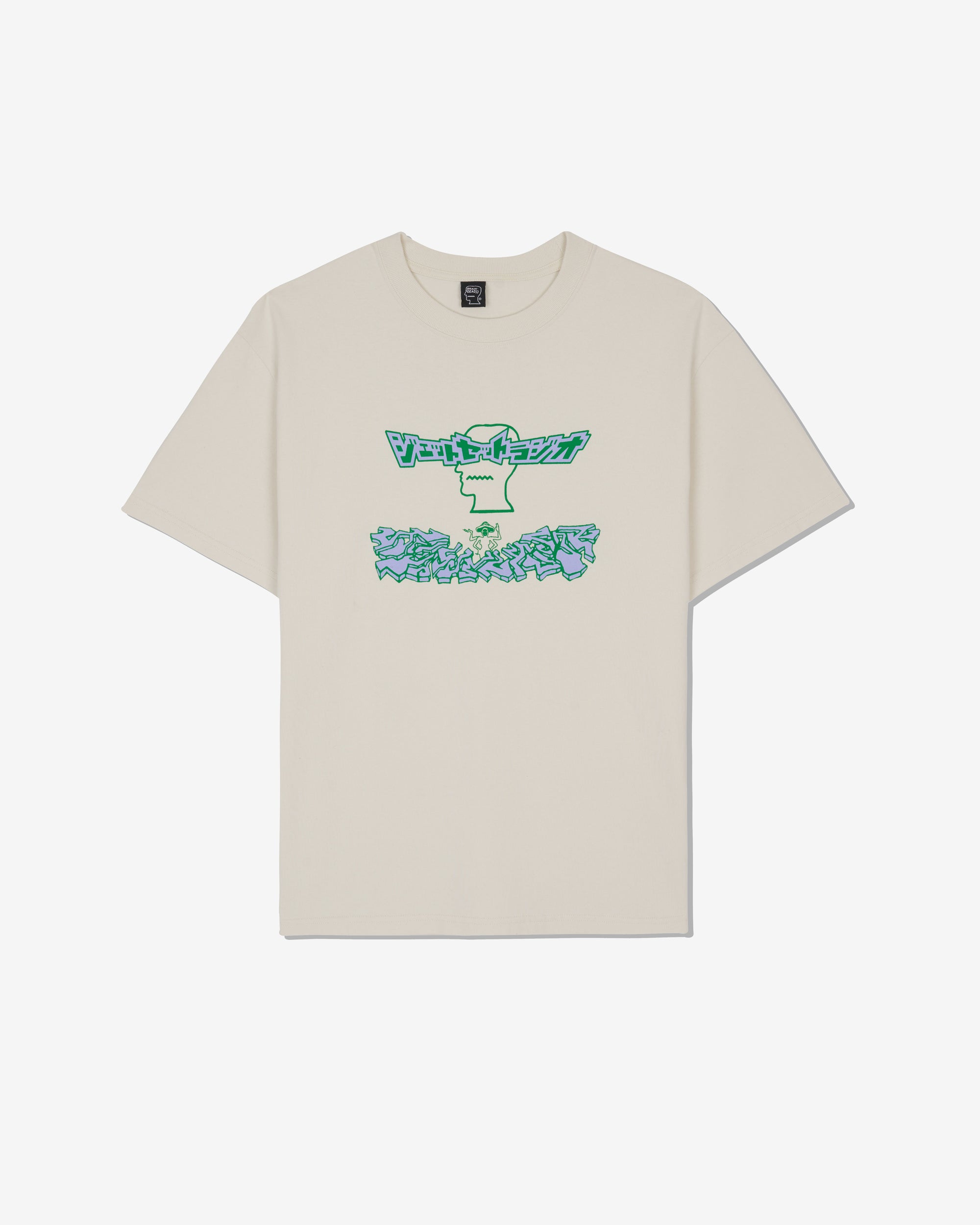Brain Dead x Sega - Men's Jet Set Radio T-Shirt - (Natural) view 1, Click to Zoom in